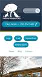 Mobile Screenshot of kamloopsveterinaryclinic.com